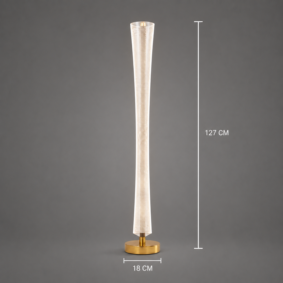 Μοντέρνα λάμπα Augustinus 40W LED 127cm