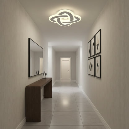 Πολυέλαιος LED CRINELLA 45W, Διάμετρος 23cm, Κρύο/Ζεστό/Ουδέτερο φως, Λευκός πολυέλαιος LED Προεπιλεγμένος τίτλος Alessandro Design