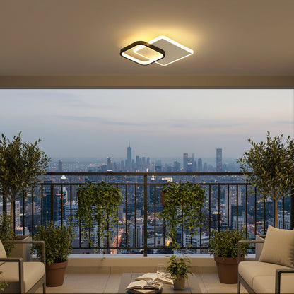 Πολυέλαιος MARCELO LED 30W, Κρύο/Ζεστό/Ουδέτερο φως Μαύρο Λευκό