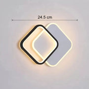 Πολυέλαιος MARCELO LED 30W, Κρύο/Ζεστό/Ουδέτερο φως Μαύρο Λευκό