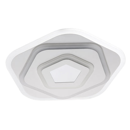 Πολυέλαιος LED NEXA 3D 39W, Διάμετρος 23 cm, Κρύο/Ζεστό/Ουδέτερο φως, Λευκός πολυέλαιος LED Προεπιλεγμένος τίτλος Alessandro Design