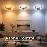 Πολυέλαιος LED NEXA Triangle 3D 40W, Λευκό, Κρύο/Ζεστό/Ουδέτερο φως LED Πολυέλαιοι Προεπιλεγμένος τίτλος Alessandro Design