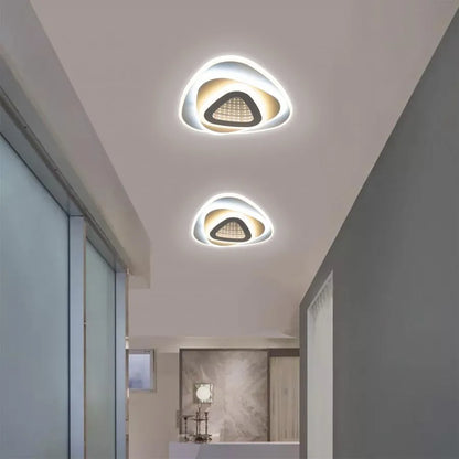 Πολυέλαιος LED NEXA Triangle 3D 40W, Λευκό, Κρύο/Ζεστό/Ουδέτερο φως LED Πολυέλαιοι Προεπιλεγμένος τίτλος Alessandro Design