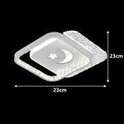 Πολυέλαιος LED PERU 38W, 2 τετράγωνα, Κρύο/Ζεστό/Ουδέτερο φως, Λευκοί πολυέλαιοι LED Προεπιλεγμένος τίτλος Alessandro Design