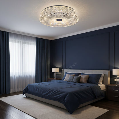Πολυέλαιος LED RADIAN Nobile, 43W, Διάμετρος 39,5 cm, Ζεστό/Ουδέτερο/Ψυχρό φως, Λευκός LED Πολυέλαιος Προεπιλεγμένος τίτλος Alessandro Design