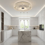 Πολυέλαιος LED RADIAN Nobile, 43W, Διάμετρος 39,5 cm, Ζεστό/Ουδέτερο/Ψυχρό φως, Λευκός LED Πολυέλαιος Προεπιλεγμένος τίτλος Alessandro Design