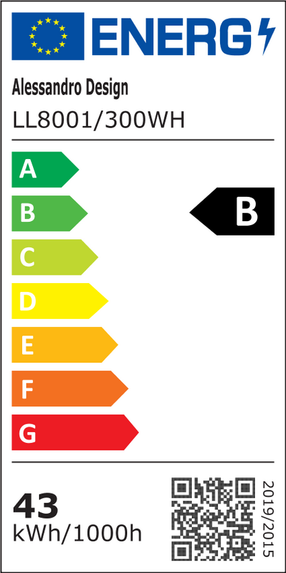 Πολυέλαιος LED RADIAN Nobile, 43W, Διάμετρος 39,5 cm, Ζεστό/Ουδέτερο/Ψυχρό φως, Λευκό