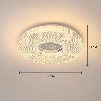 Πολυέλαιος RADIAN Petito LED, 21W, Διάμετρος 27 cm, Ζεστό/Ουδέτερο/Ψυχρό φως, Λευκό