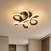 Πολυέλαιος LED VERTEX HELIX, 65W, Κρύο/Ζεστό/Ουδέτερο φως, Μαύρο