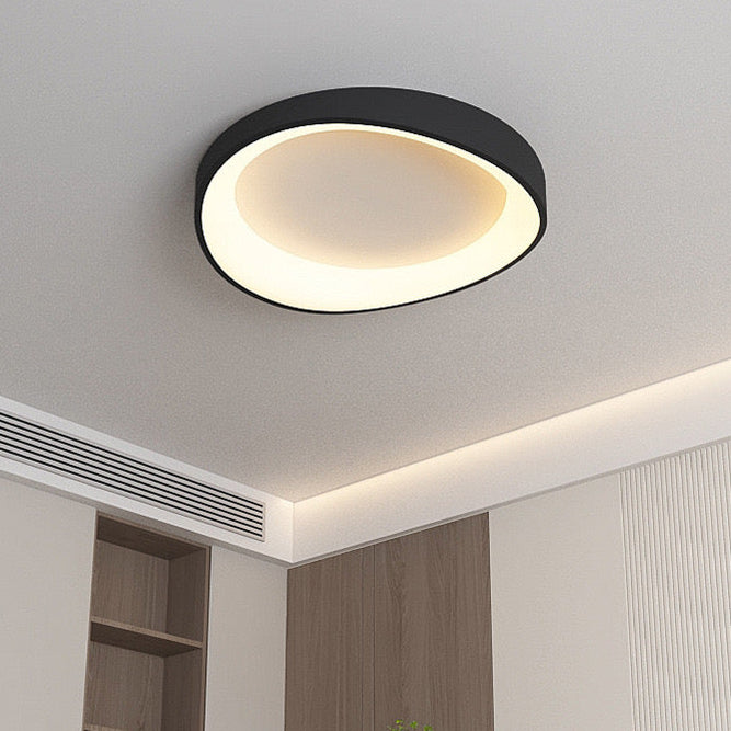 Φωτιστικό οροφής LED με τηλεχειριστήριο, PL103/520BK, 29W, Διάμετρος 50 cm, Ζεστό/Ψυχρό/Ουδέτερο φως, Μαύροι πολυέλαιοι LED με τηλεχειριστήριο Προεπιλεγμένος τίτλος Alessandro Design