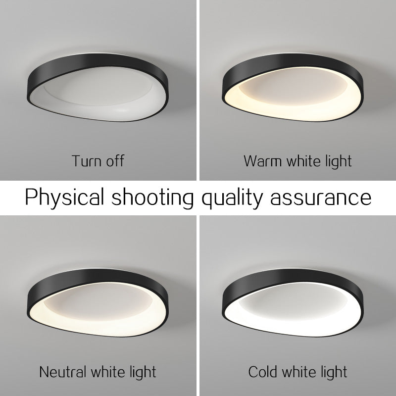 Φωτιστικό οροφής LED με τηλεχειριστήριο, PL103/520BK, 29W, Διάμετρος 50 cm, Ζεστό/Ψυχρό/Ουδέτερο φως, Μαύροι πολυέλαιοι LED με τηλεχειριστήριο Προεπιλεγμένος τίτλος Alessandro Design