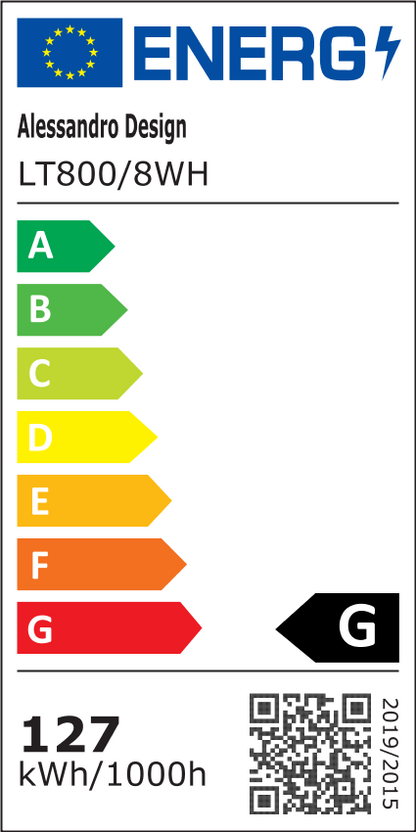 Πολυέλαιος LED με τηλεχειριστήριο BETTY 127W, 8 κύκλοι, Κρύο/Ζεστό/Ουδέτερο φως, Ρυθμιζόμενο, Λευκό