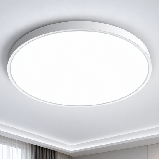 SOLIS LED φωτιστικό οροφής 27cm 20W Cold Light, Λευκό