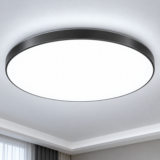 SOLIS LED φωτιστικό οροφής 47cm 70W Cold Light Μαύρο