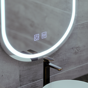Καθρέφτης Oval LED 50X80cm, Velara Touch, Demister System, Dimmable, Cool Light 6000K Korman Mirrors E Προεπιλεγμένος τίτλος Alessandro Design