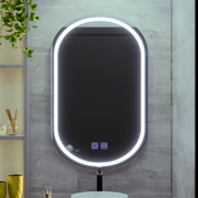 Καθρέφτης Oval LED 50X80cm, Velara Touch, Demister System, Dimmable, Cool Light 6000K Korman Mirrors E Προεπιλεγμένος τίτλος Alessandro Design