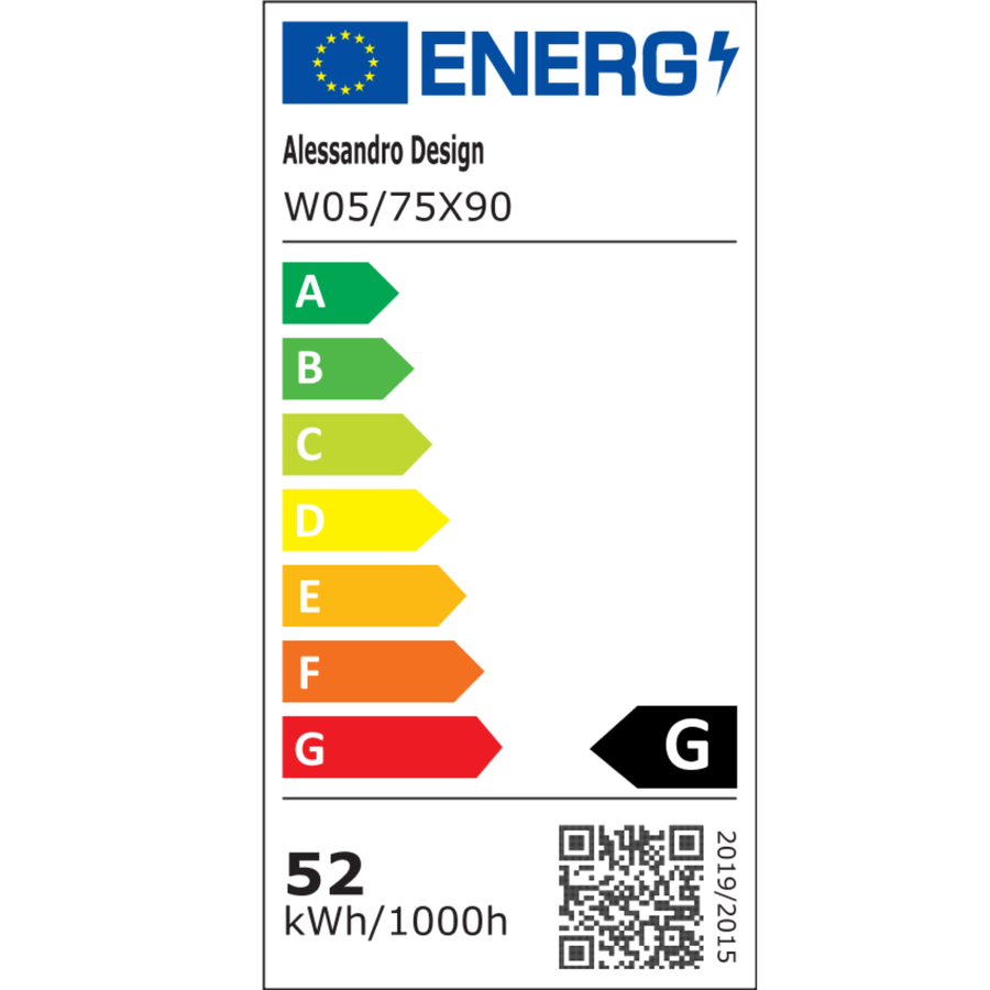 Ορθογώνιος καθρέφτης LED, 75x90cm, Eclat MotionGlow Marcello, Σύστημα Demister, Ρολόι & Θερμόμετρο, Καλλυντικός Μεγεθυντικός φακός, Dimable Mirrors Marcello Προεπιλεγμένος τίτλος Alessandro Design
