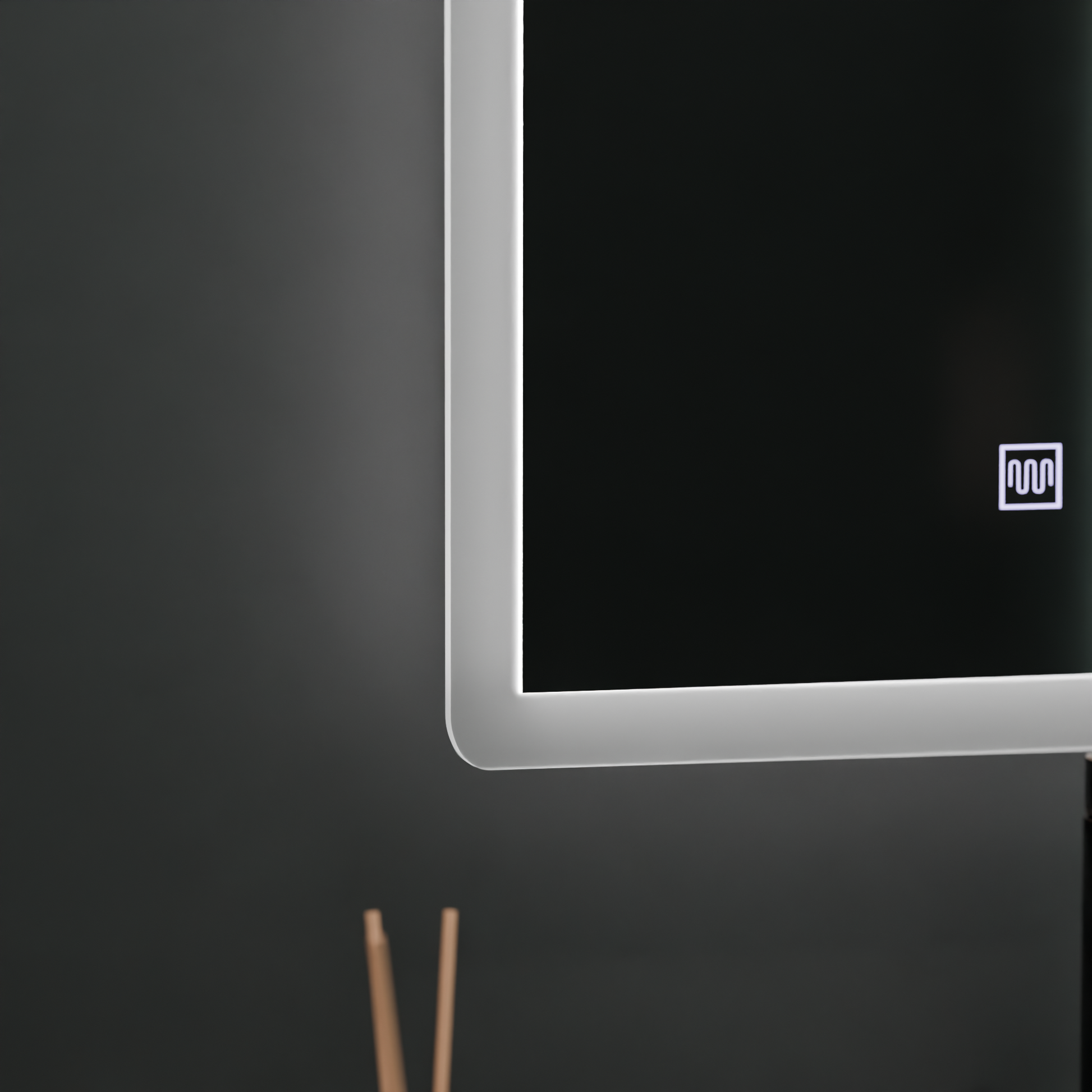 Ορθογώνιος καθρέφτης LED, 60x80cm, Touch VENERA, Σύστημα Demister, Dimmable Mirrors Korman E Προεπιλεγμένος τίτλος Alessandro Design
