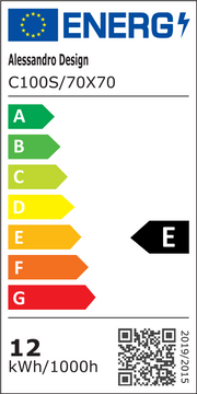 Στρογγυλός καθρέφτης LED, 70cm, Basic Touch