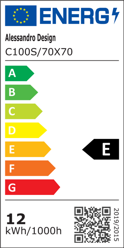 Στρογγυλός καθρέφτης LED, 70cm, Basic Touch