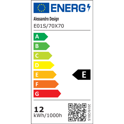 LED Στρογγυλός καθρέφτης, 70cm, Φωτισμός αφής, Σύστημα Demister, Dimmable Mirrors Korman E Προεπιλεγμένος τίτλος Alessandro Design