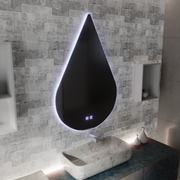 Καθρέφτης LED Touch River Demist System 80X120cm, Σχήμα σταγόνας. Mirrors Korman E Προεπιλεγμένος τίτλος Alessandro Design