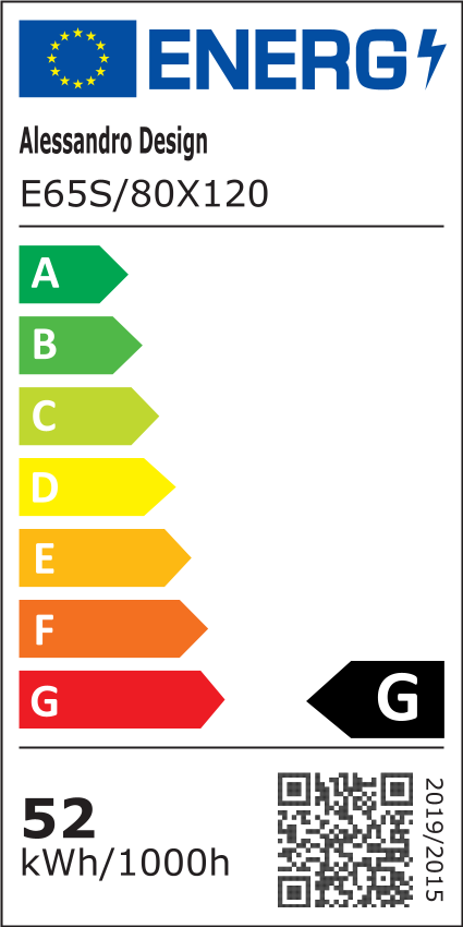 Καθρέφτης LED Touch River, 52W, Demist System, 80X120cm, Σχήμα πτώσης