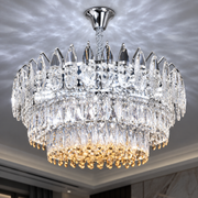 Κρυστάλλινος πολυέλαιος MAJESTIC Magno 15x E14, Διάμετρος 60cm, Γυαλιστερό χρώμιο, Ρυθμιζόμενο ύψος