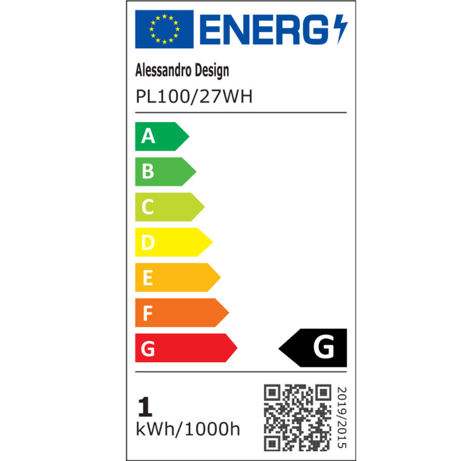 SOLIS LED φωτιστικό οροφής 27cm 20W Cold Light Λευκό
