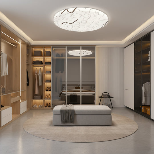 Φωτιστικό οροφής LED 23 cm, 22W, 3000K / 4000K / 6000K, Λευκά, μεταλλικά και ακρυλικά φωτιστικά οροφής LED Προεπιλεγμένος τίτλος Alessandro Design