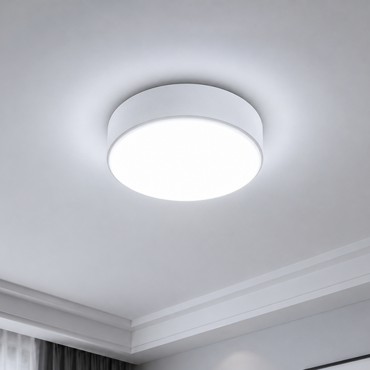 Φωτιστικό οροφής LED PL200/12R 18W Cold Light 6000k Λευκό
