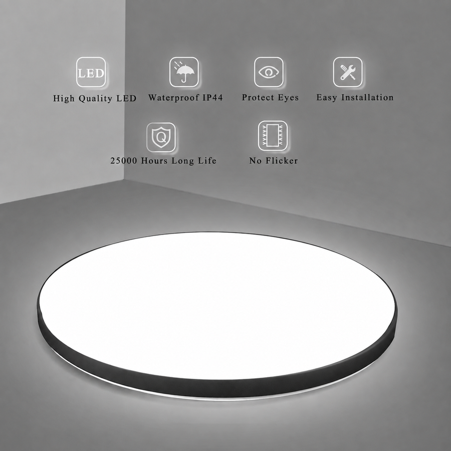 SOLIS LED φωτιστικό οροφής 47cm 69W Cool White Light