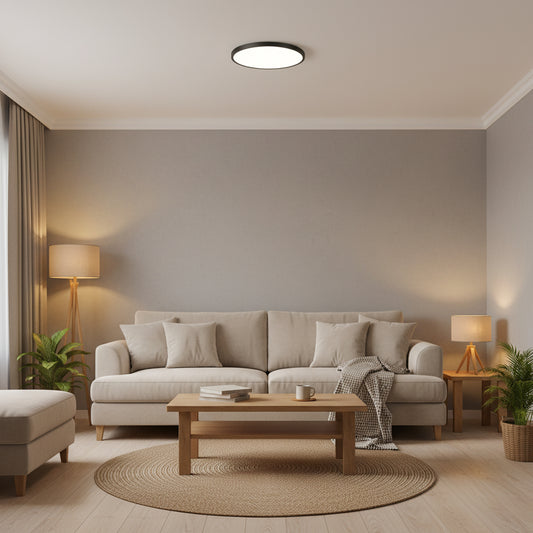 SOLIS LED φωτιστικό οροφής 47cm 70W Cold Light Μαύρα φωτιστικά οροφής LED Προεπιλεγμένος τίτλος Alessandro Design