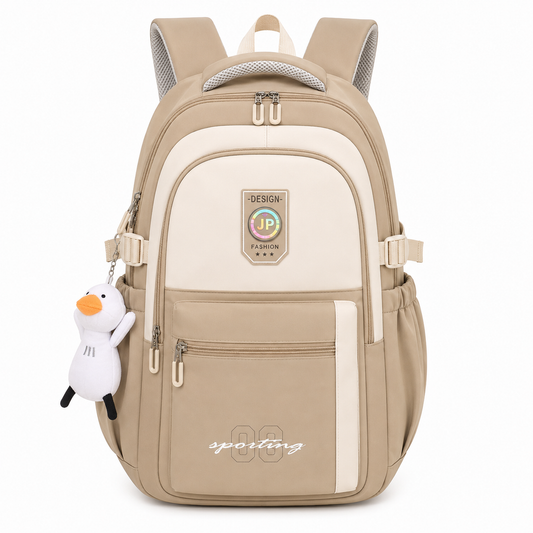 Rucsac de Scoala BEKABAD, 48x31 cm, Oxford, Kaki