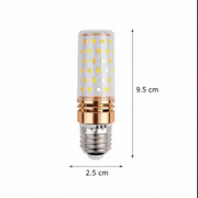 Λαμπτήρας LED E27, 16W, Cool Light, 6000K, Χρυσός