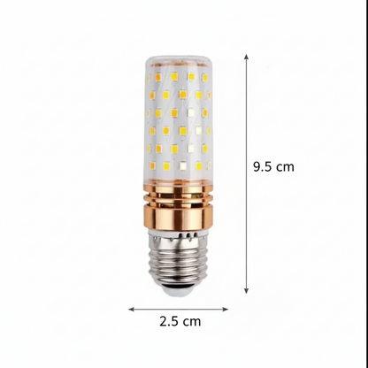 Λαμπτήρας LED E27, 16W, Cool Light, 6000K, Χρυσός