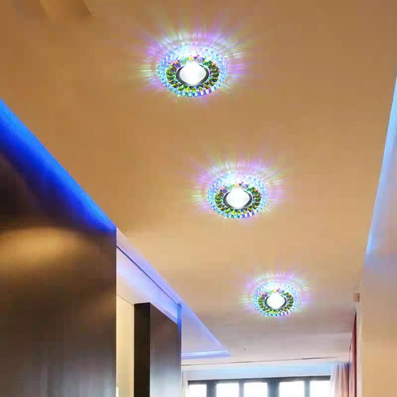 Spot LED, 4W, RGB + Ψυχρός φωτισμός
