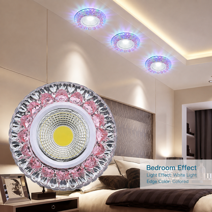 Spot LED, 4W, RGB + Ψυχρός φωτισμός