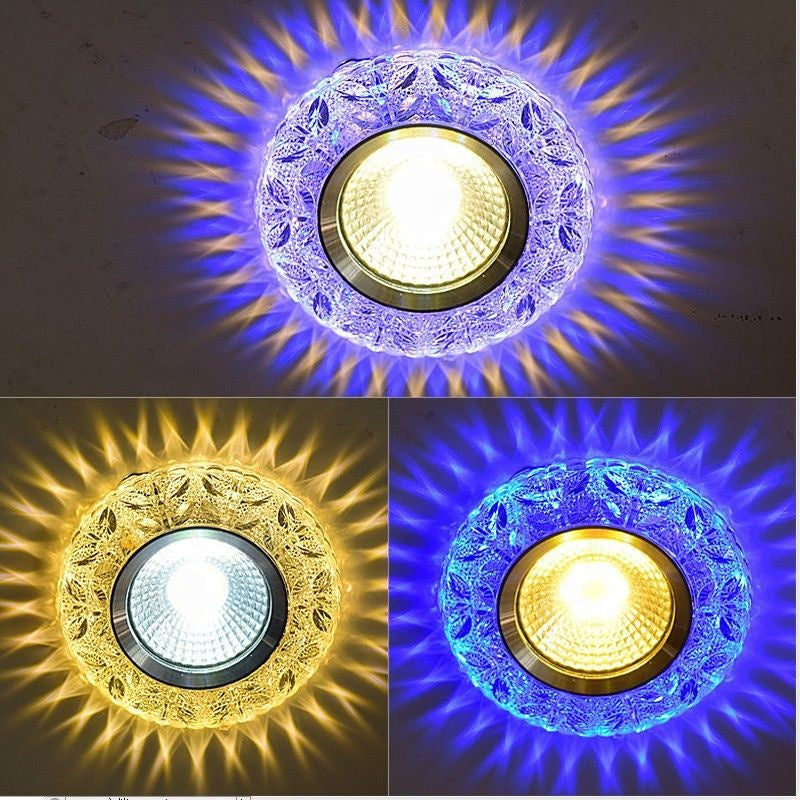 Spot LED, 4W, RGB + Ψυχρός φωτισμός