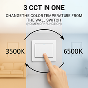 Πολυέλαιος LED με τηλεχειριστήριο MOON AND STAR 45W, 2 Στοιχείων, Κρύο/Ζεστό/Ουδέτερο φως, Ρυθμιζόμενο, Μαύρο