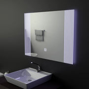 Mirror LED ορθογώνια 80x60cm Πλαίσιο Infinity Basic Touch