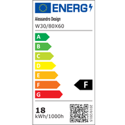 Ορθογώνιος καθρέφτης LED, 80x60cm, MotionGlow Style Marcello, Σύστημα Demister, Ρολόι & Θερμόμετρο, Καλλυντικός Μεγεθυντικός φακός, Dimmable