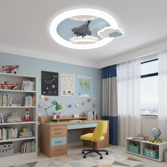 Πολυέλαιος LED CONSTELATION 49W, Διάμετρος 49cm, Κρύο/Ζεστό/Ουδέτερο φως, Λευκό Μπλε