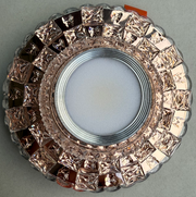 ORBITA LED Spot, 5W, Στρογγυλό, Κρύο / Ζεστό φως, Αντίκα Μπρούντζο, Ρητίνη και Γυαλί LED Spot Προεπιλεγμένος τίτλος Alessandro Design