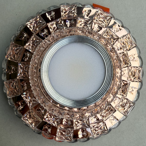 ORBITA LED Spot, 5W, Στρογγυλό, Κρύο / Ζεστό φως, Αντίκα Μπρούντζο, Ρητίνη και Γυαλί LED Spot Προεπιλεγμένος τίτλος Alessandro Design