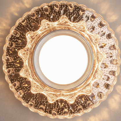 ORBITA LED Spot, 5W, Στρογγυλό, Κρύο/Ζεστό φως, Antique Bronze, Ρητίνη και Γυαλί LED Spot Προεπιλεγμένος τίτλος Alessandro Design