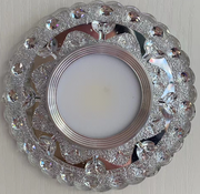 ORBITA LED Spot, 5W, Round, Cold Light + RGB, White, Resin and Glass LED Spot Προεπιλεγμένος τίτλος Alessandro Design