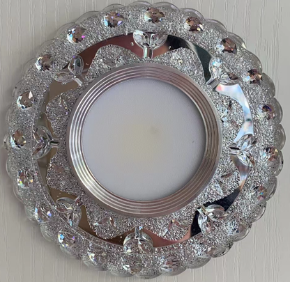 ORBITA LED Spot, 5W, Round, Cold Light + RGB, White, Resin and Glass LED Spot Προεπιλεγμένος τίτλος Alessandro Design