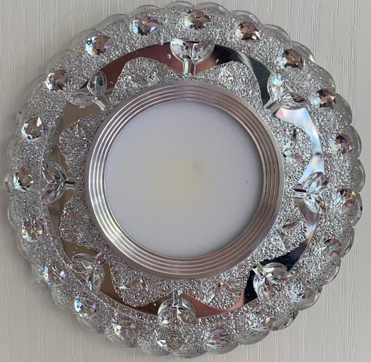 ORBITA LED Spot, 5W, Round, Cold Light + RGB, White, Resin and Glass LED Spot Προεπιλεγμένος τίτλος Alessandro Design