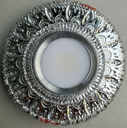 ORBITA LED Spot, 5W, Round, Cold Light + RGB, White, Resin and Glass LED Spot Προεπιλεγμένος τίτλος Alessandro Design